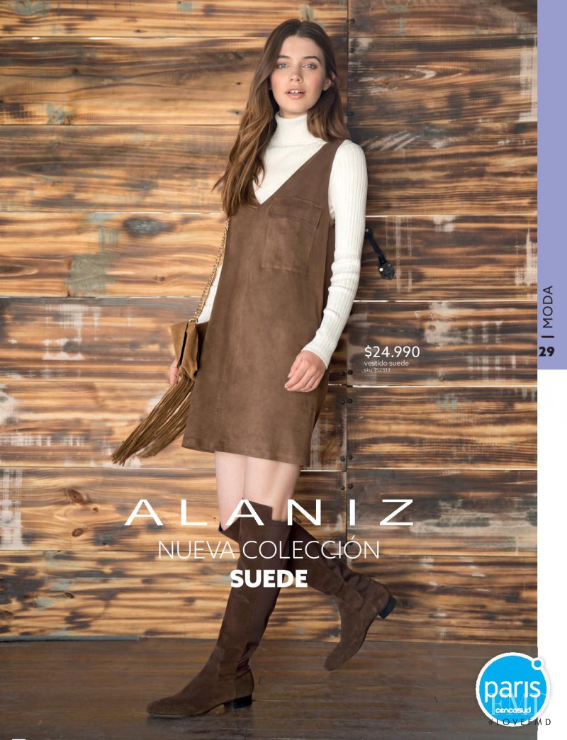 Iulia Carstea featured in  the paris (RETAILER) catalogue for Autumn/Winter 2014