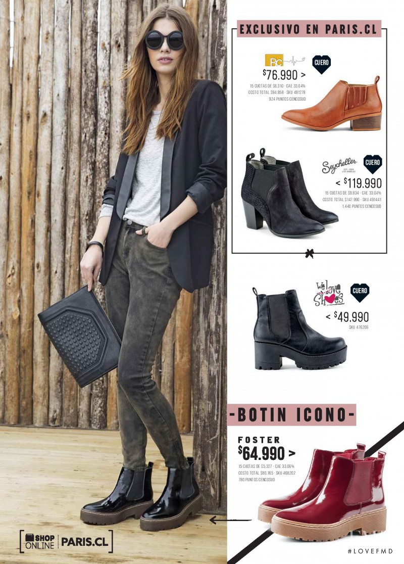 Iulia Carstea featured in  the paris (RETAILER) catalogue for Autumn/Winter 2014