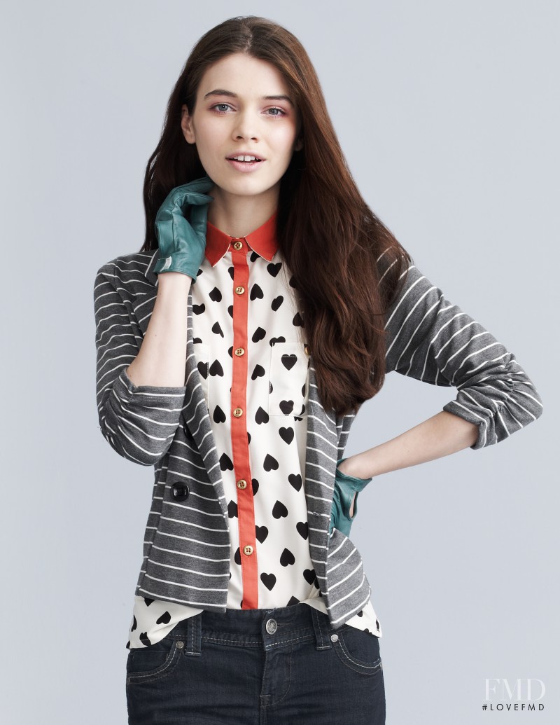 Iulia Carstea featured in  the Macy\'s catalogue for Fall 2012