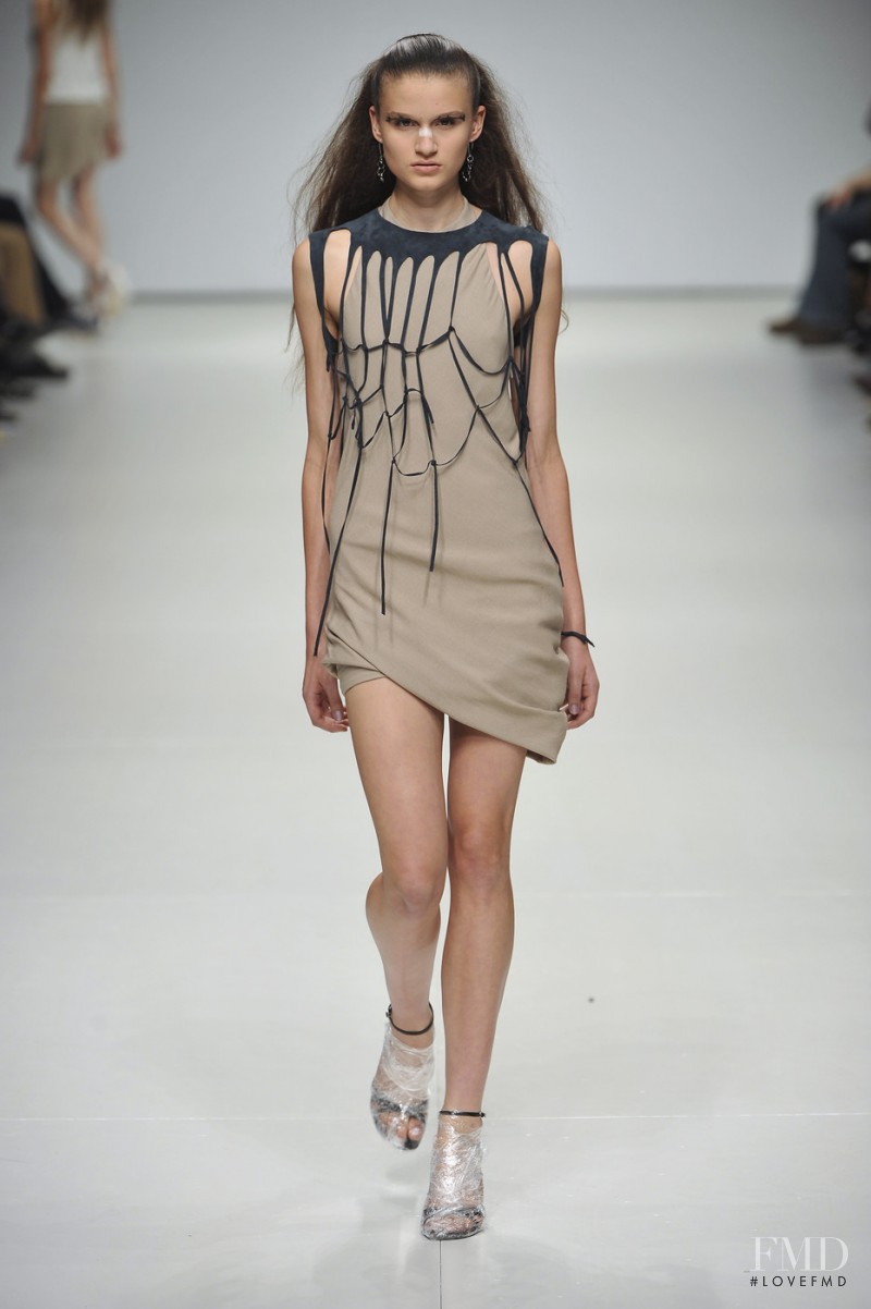 Lydia Beesley featured in  the Ann-Sofie Back fashion show for Spring/Summer 2009