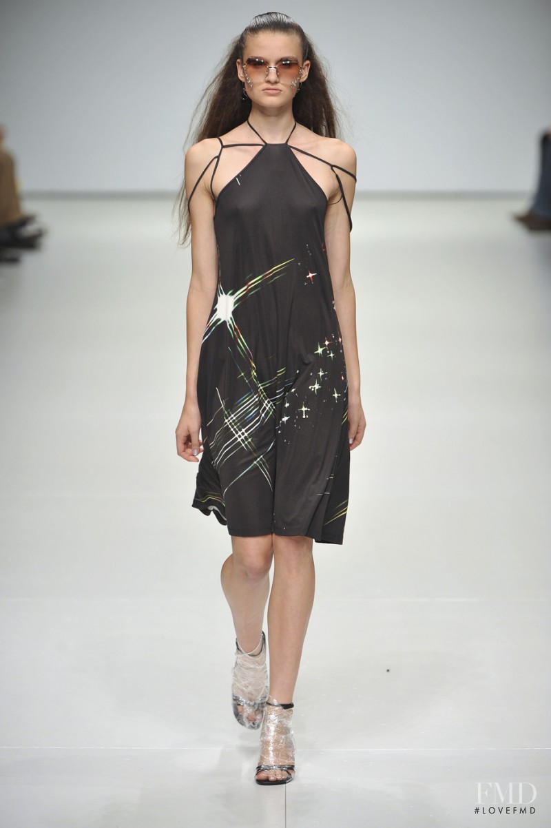 Lydia Beesley featured in  the Ann-Sofie Back fashion show for Spring/Summer 2009