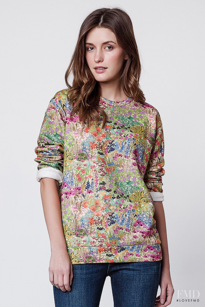 Lyza Onysko featured in  the Anthropologie catalogue for Spring 2014