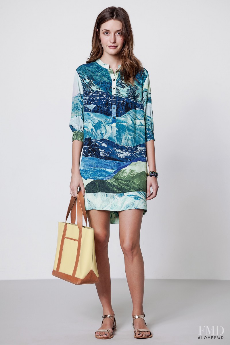 Lyza Onysko featured in  the Anthropologie catalogue for Spring 2014