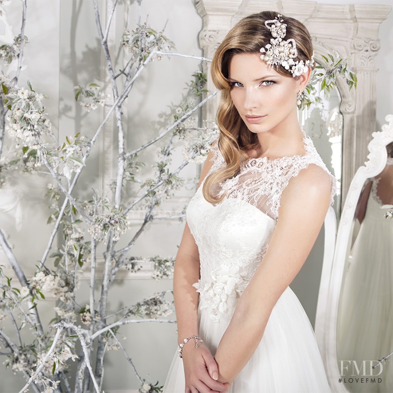 Tessa Maye featured in  the Ellis Bridal catalogue for Spring/Summer 2014