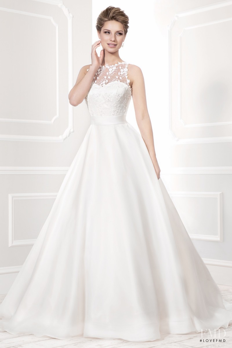 Tessa Maye featured in  the Ellis Bridal catalogue for Spring/Summer 2015