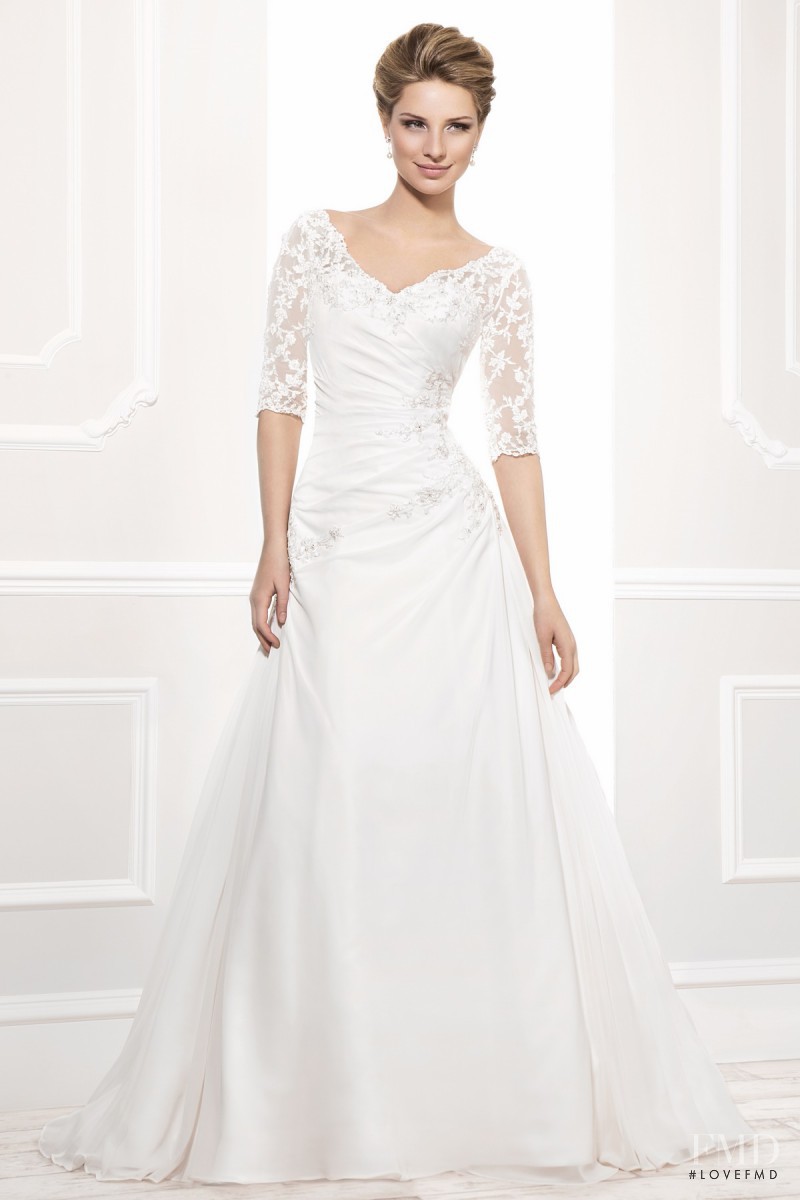 Tessa Maye featured in  the Ellis Bridal catalogue for Spring/Summer 2015