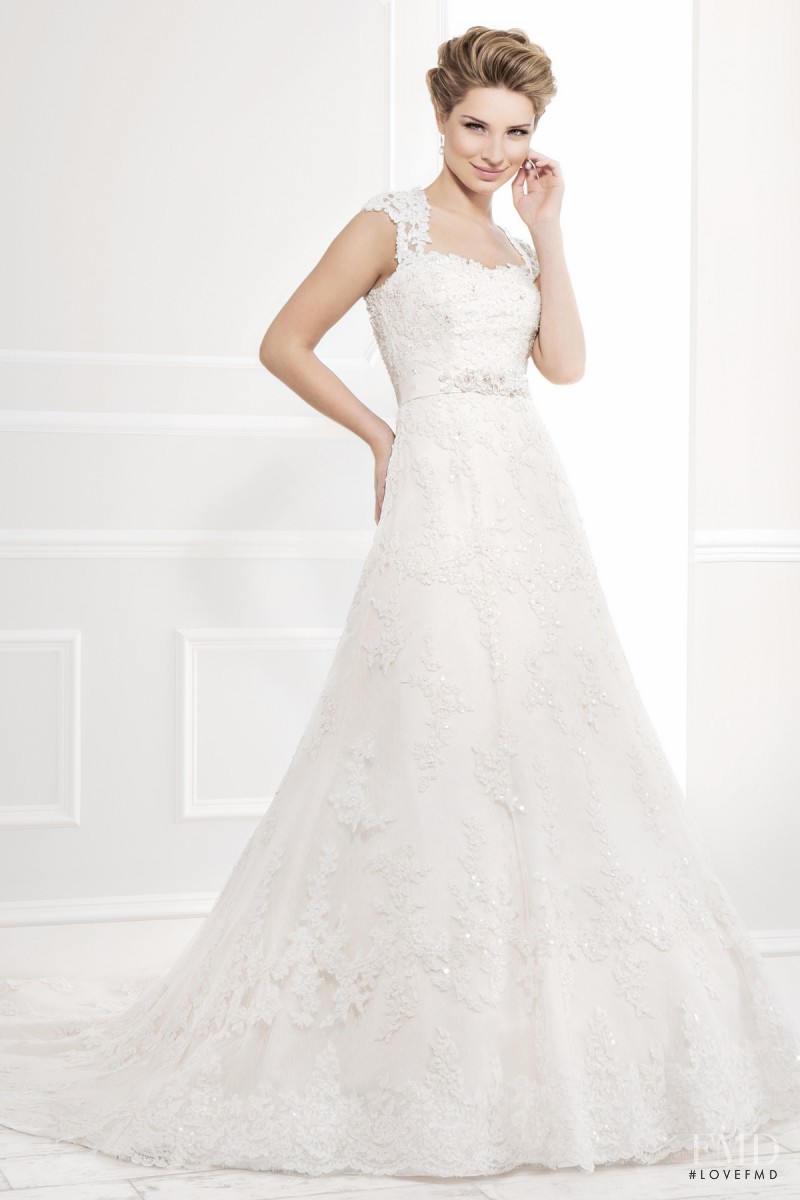 Tessa Maye featured in  the Ellis Bridal catalogue for Spring/Summer 2015