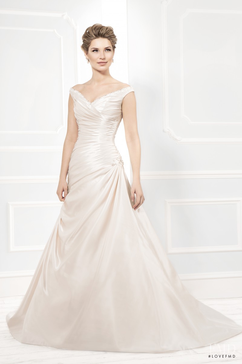 Tessa Maye featured in  the Ellis Bridal catalogue for Spring/Summer 2015