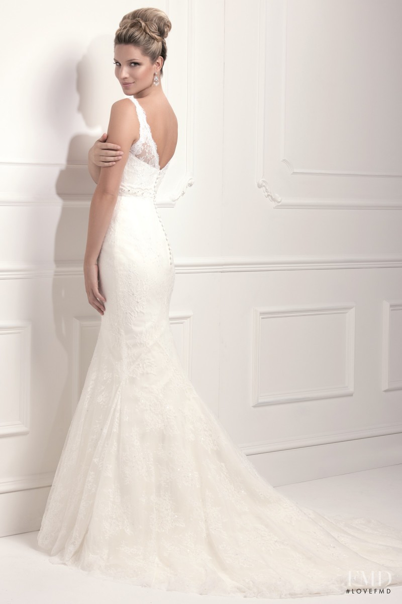 Tessa Maye featured in  the Ellis Bridal catalogue for Spring/Summer 2015