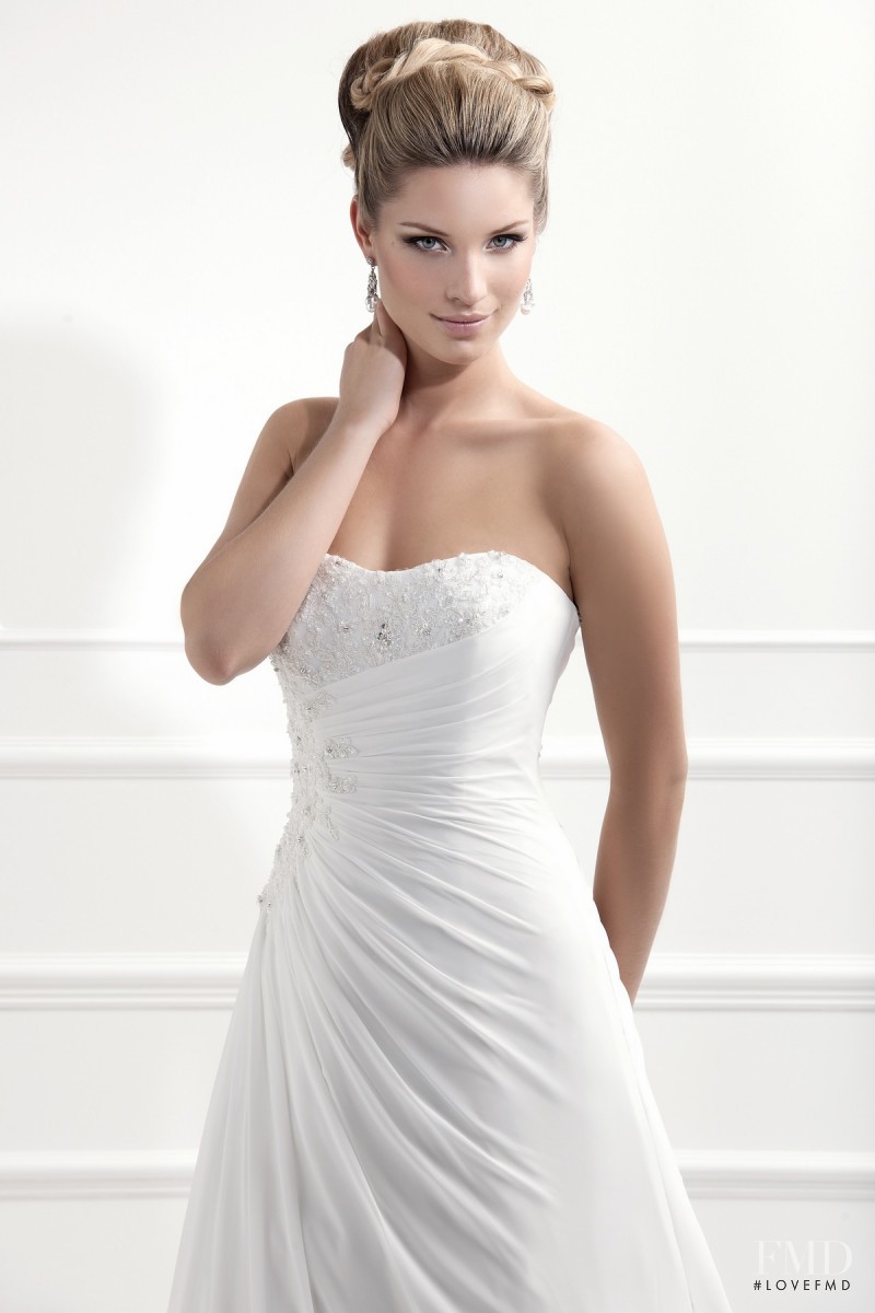 Tessa Maye featured in  the Ellis Bridal catalogue for Spring/Summer 2015