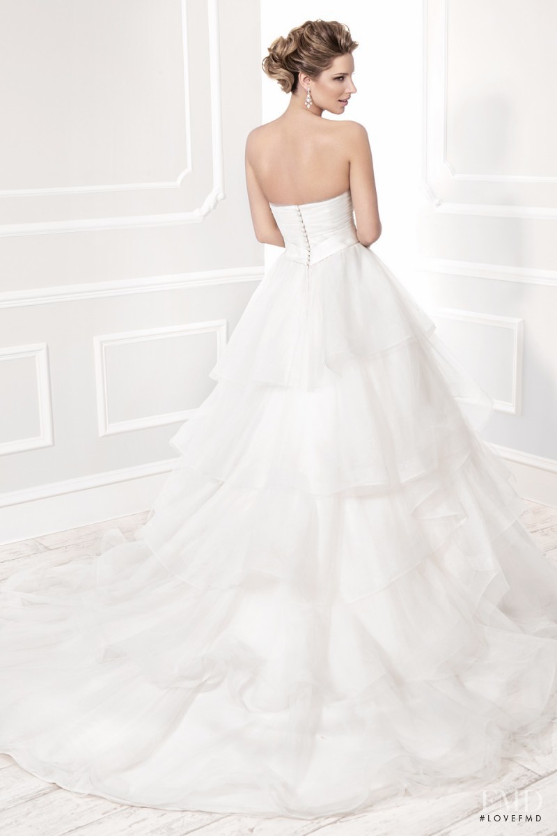 Tessa Maye featured in  the Ellis Bridal catalogue for Spring/Summer 2015