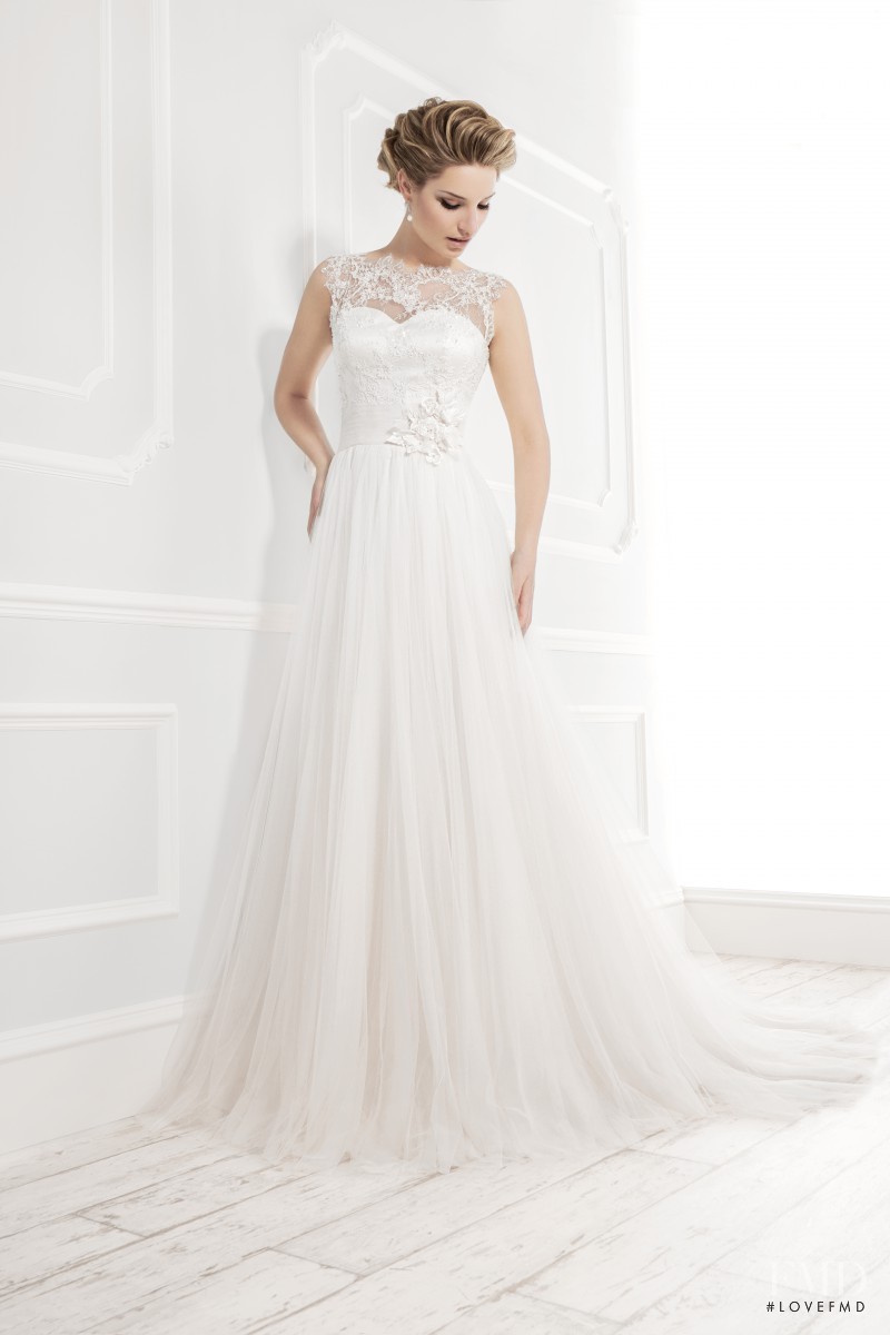 Tessa Maye featured in  the Ellis Bridal catalogue for Spring/Summer 2015