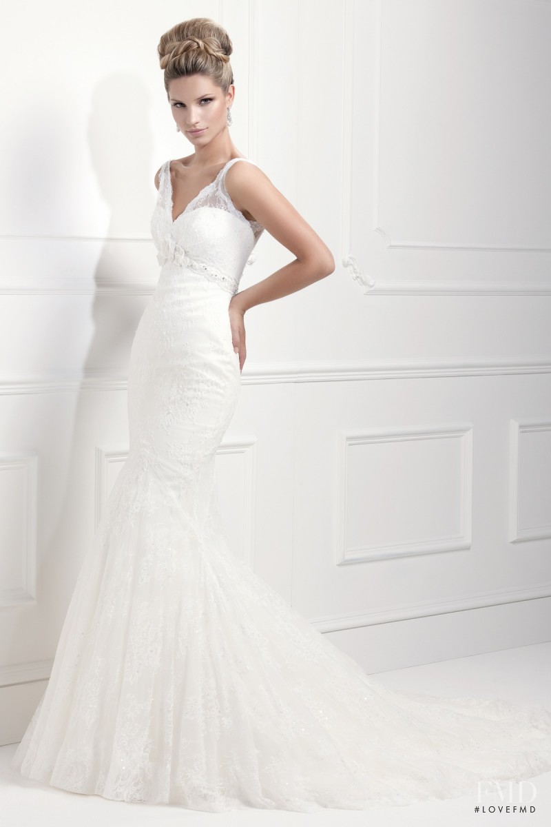 Tessa Maye featured in  the Ellis Bridal catalogue for Spring/Summer 2015