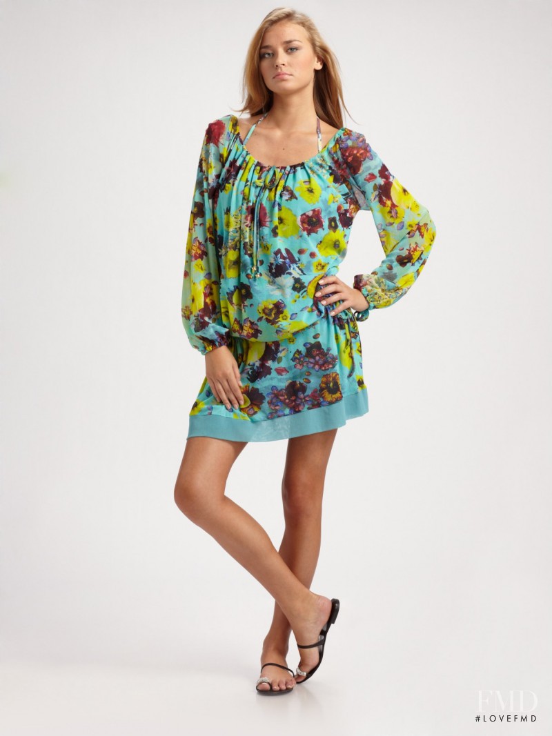 Sofija Milosevic featured in  the Saks Fifth Avenue Swimwear catalogue for Spring/Summer 2011