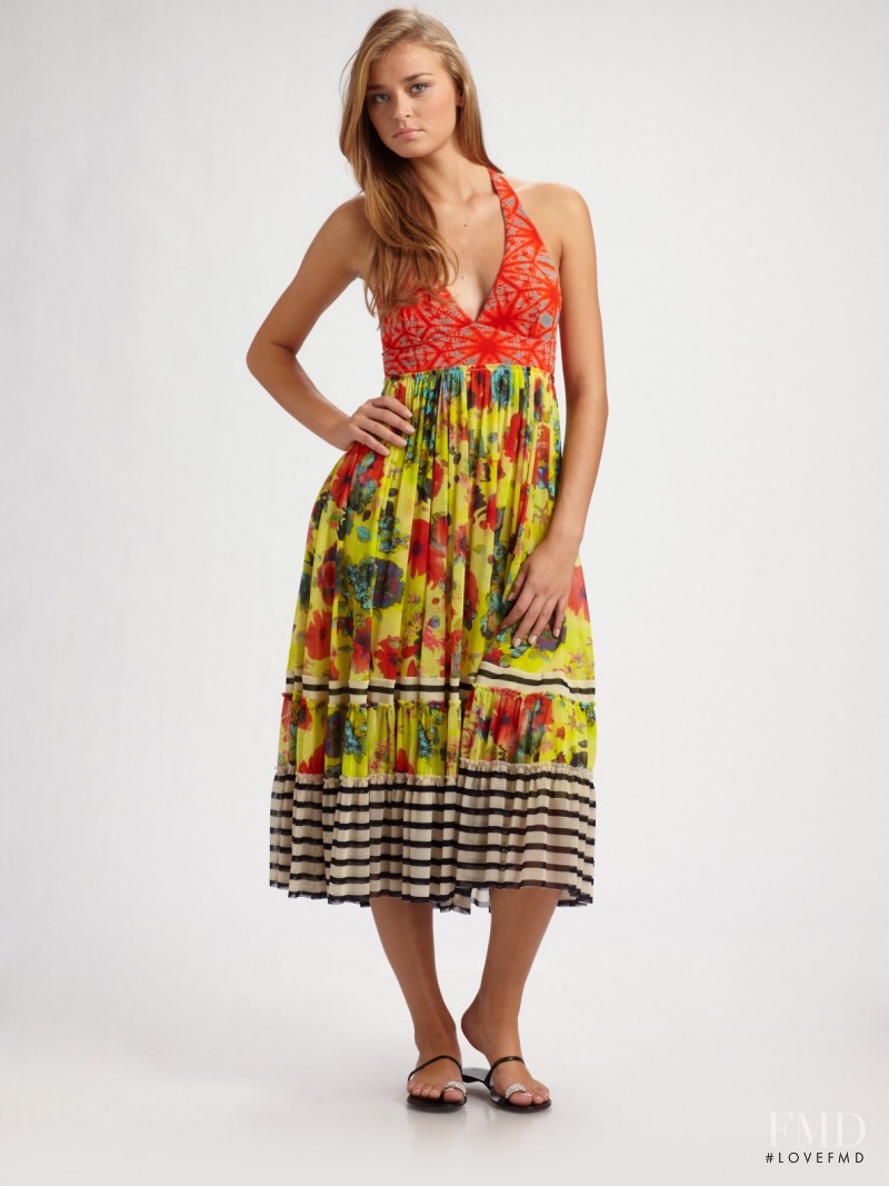 Sofija Milosevic featured in  the Saks Fifth Avenue Swimwear catalogue for Spring/Summer 2011