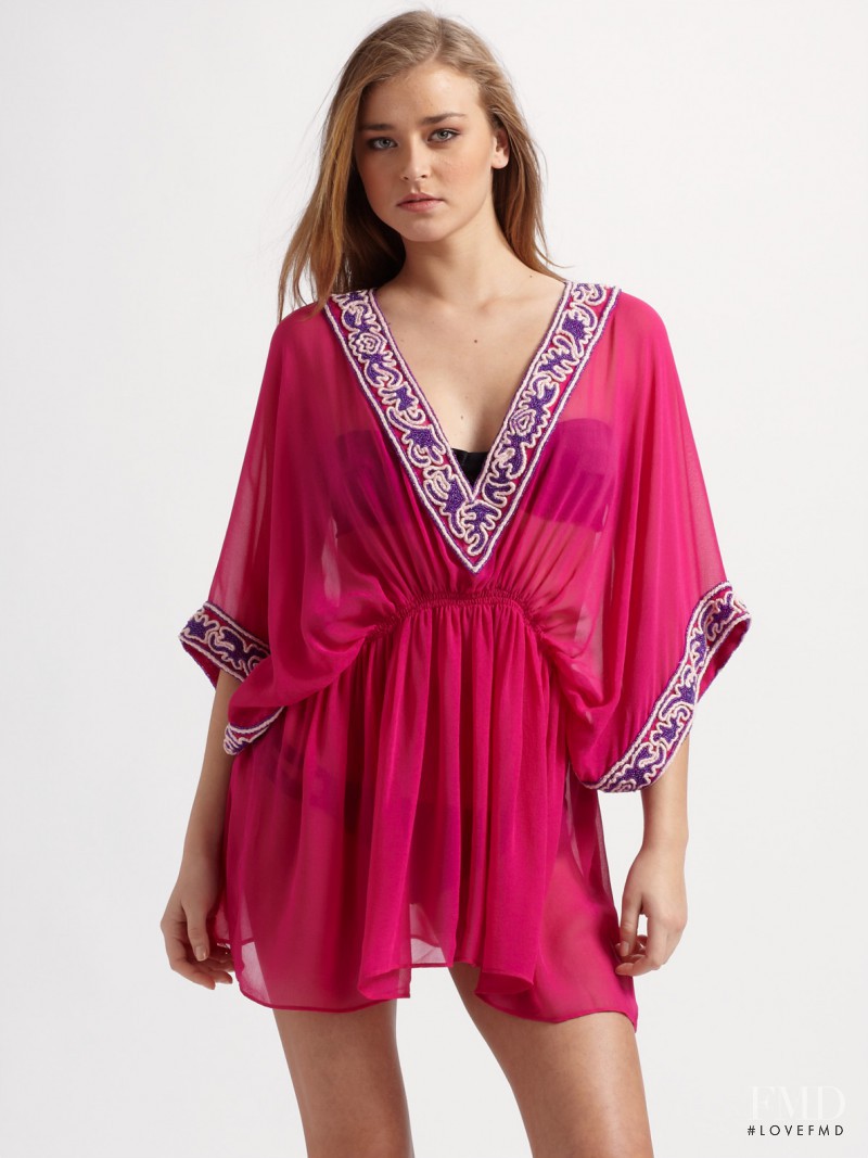 Sofija Milosevic featured in  the Saks Fifth Avenue Swimwear catalogue for Spring/Summer 2011