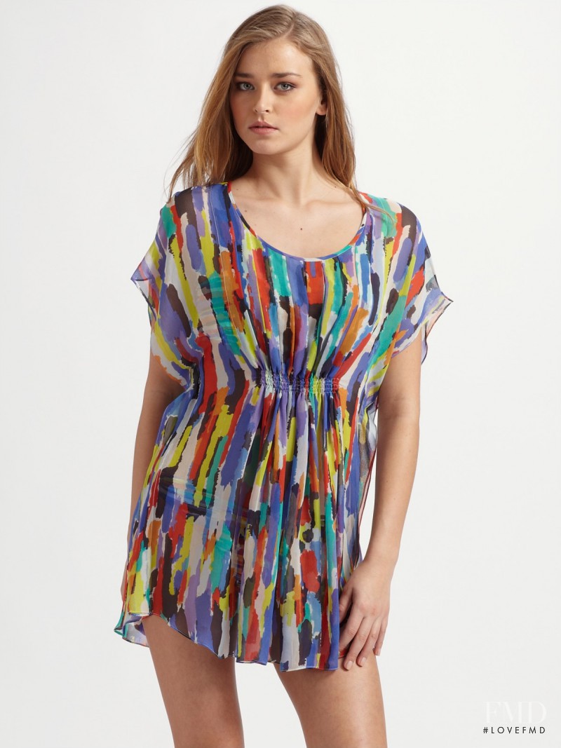 Sofija Milosevic featured in  the Saks Fifth Avenue Swimwear catalogue for Spring/Summer 2011