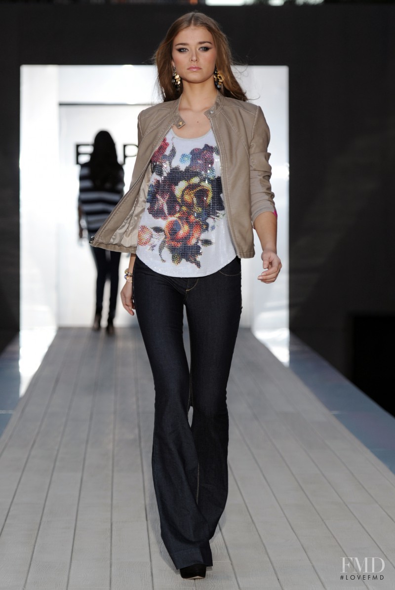 Sofija Milosevic featured in  the Express fashion show for Spring/Summer 2011