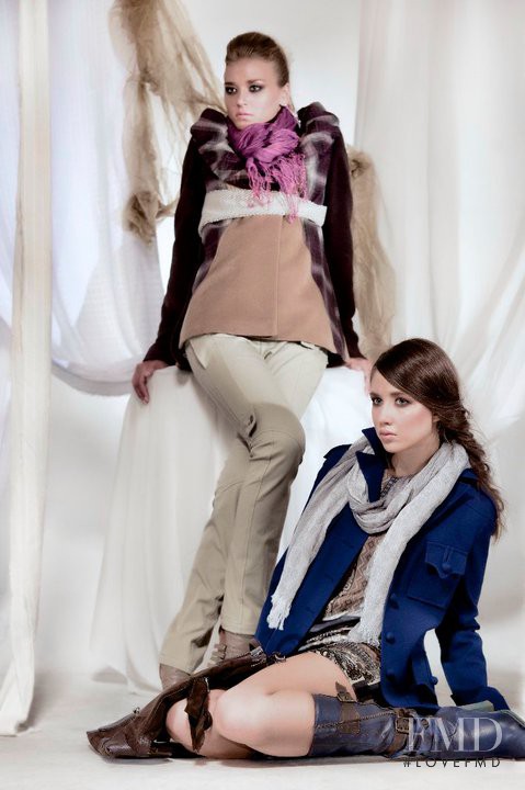 Sofija Milosevic featured in  the P.S. fashion catalogue for Autumn/Winter 2010