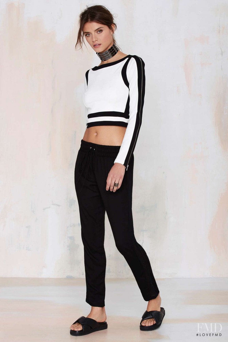 Laís Oliveira Navarro featured in  the Nasty Gal catalogue for Spring/Summer 2015