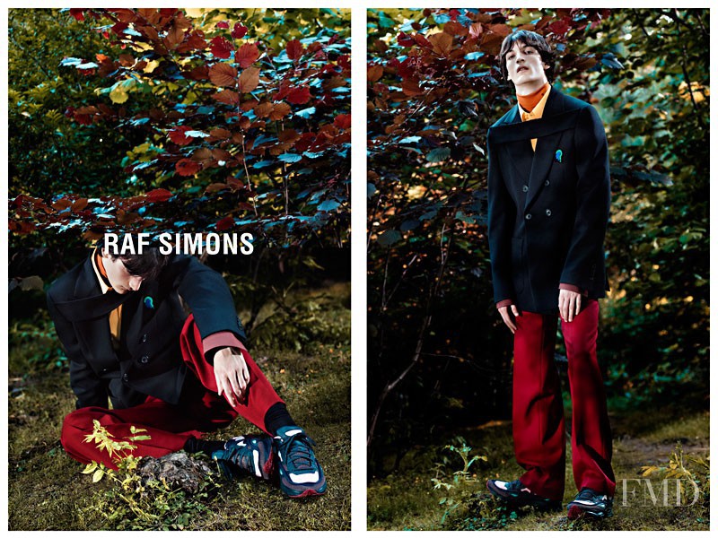 Raf Simons advertisement for Autumn/Winter 2013