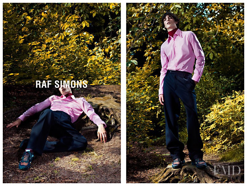 Raf Simons advertisement for Autumn/Winter 2013