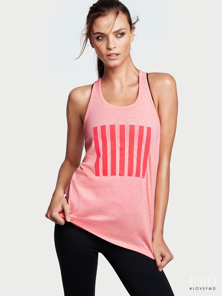Laís Oliveira Navarro featured in  the Victoria\'s Secret VSX catalogue for Spring/Summer 2015