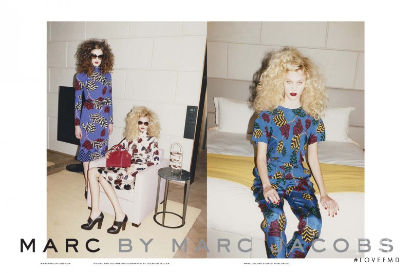 Giedre Kiaulenaite featured in  the Marc by Marc Jacobs advertisement for Autumn/Winter 2013