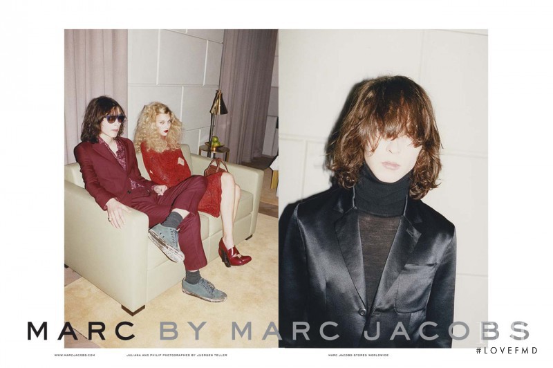 Juliana Schurig featured in  the Marc by Marc Jacobs advertisement for Autumn/Winter 2013