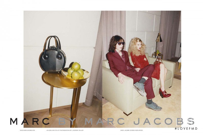 Juliana Schurig featured in  the Marc by Marc Jacobs advertisement for Autumn/Winter 2013