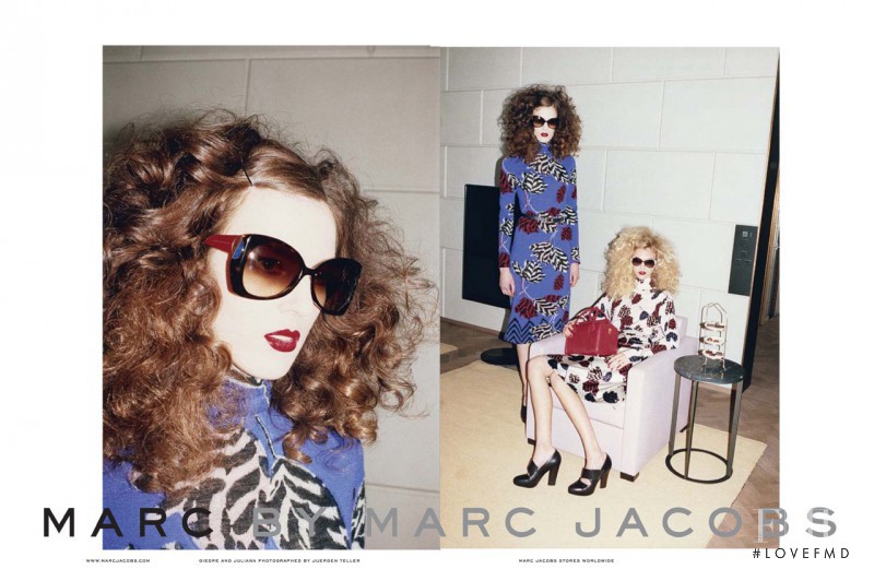 Giedre Kiaulenaite featured in  the Marc by Marc Jacobs advertisement for Autumn/Winter 2013