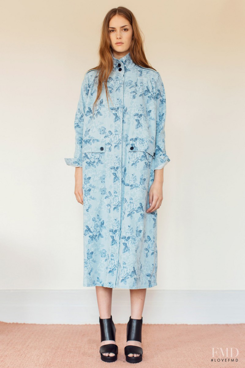 Stina Olsson featured in  the Rodebjer lookbook for Resort 2015