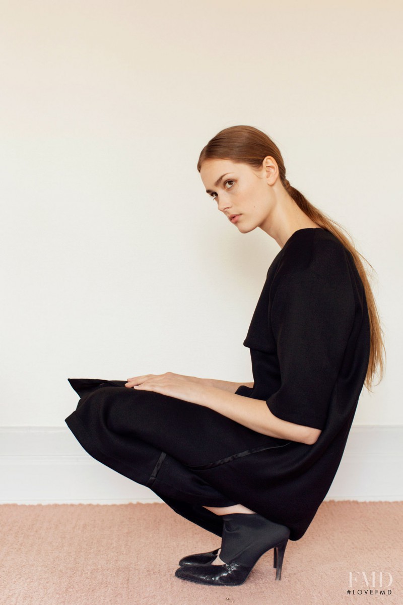 Stina Olsson featured in  the Rodebjer lookbook for Resort 2015