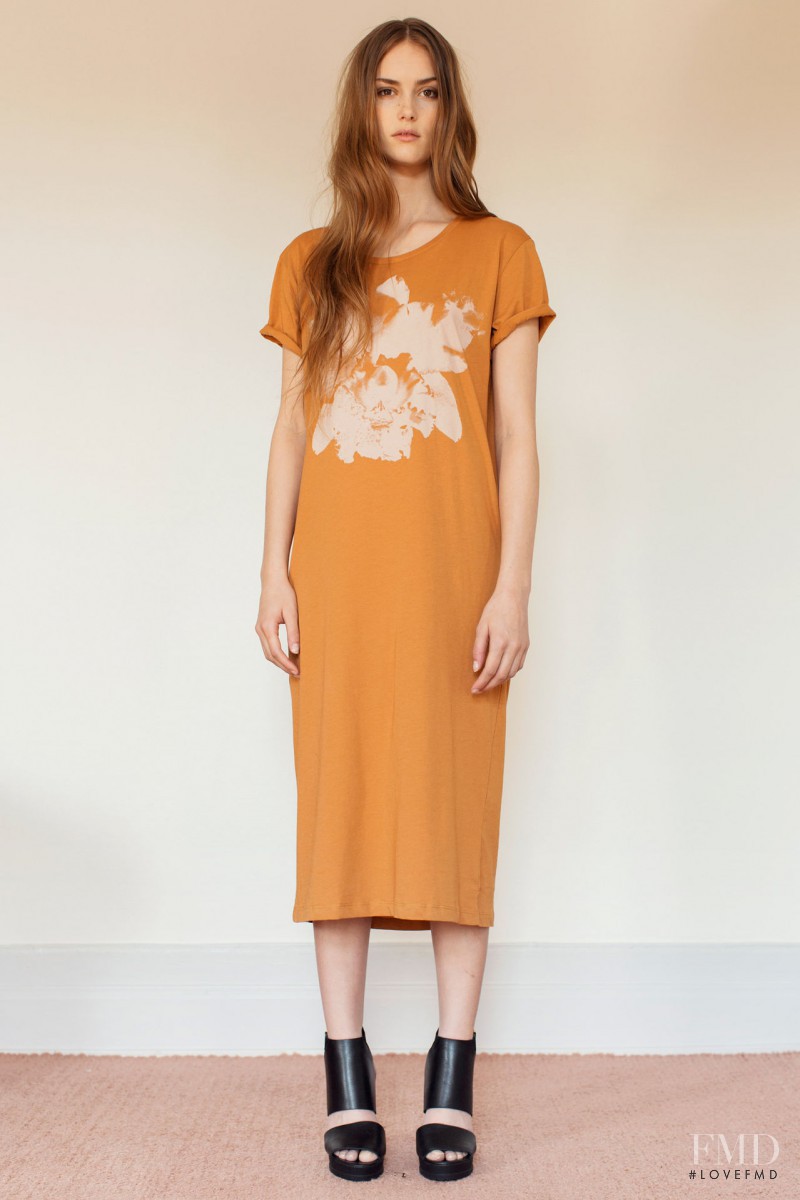 Stina Olsson featured in  the Rodebjer lookbook for Resort 2015