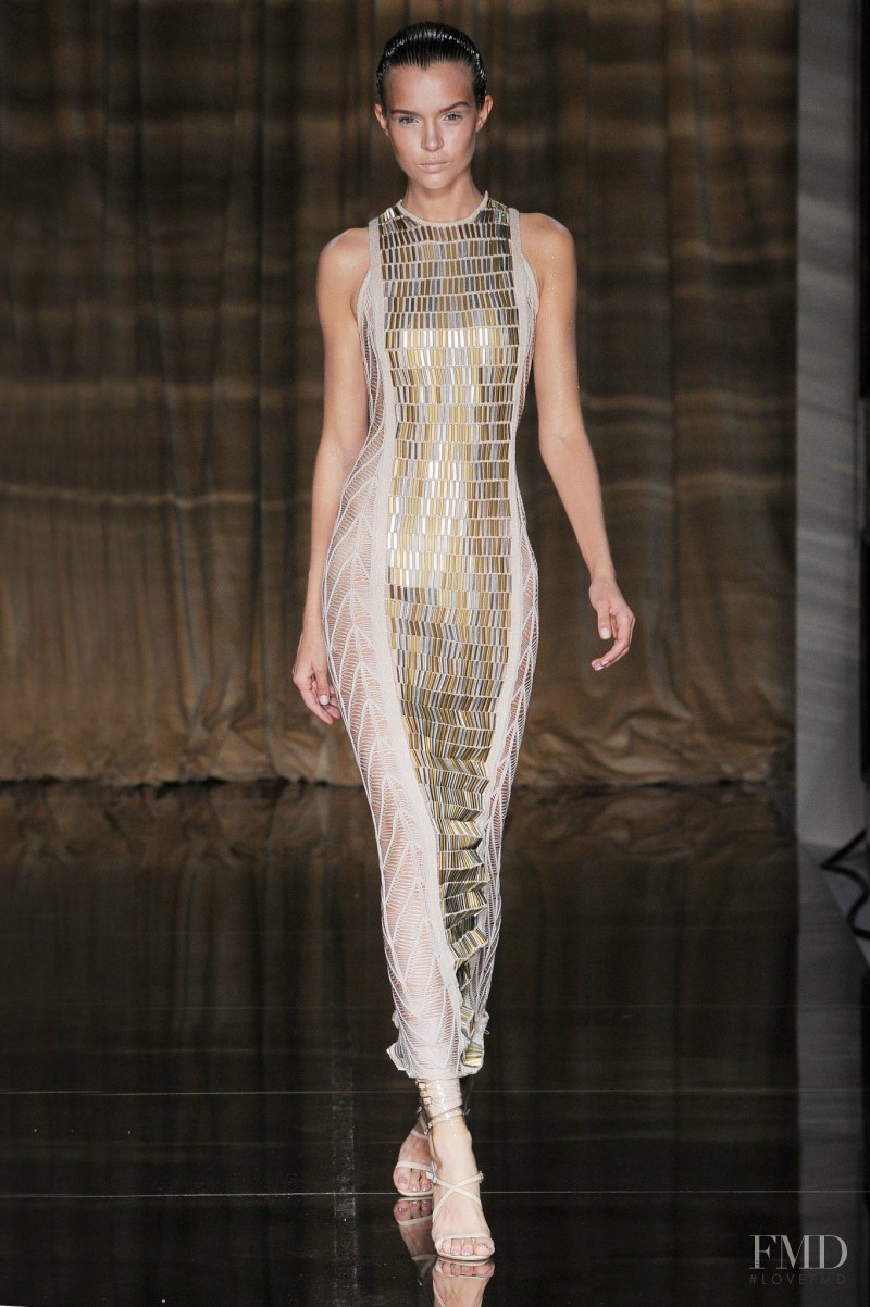 Josephine Skriver featured in  the Julien Macdonald fashion show for Spring/Summer 2014