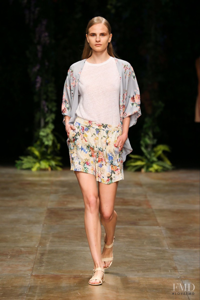 Kristina Petrosiute featured in  the Kocca fashion show for Spring/Summer 2015