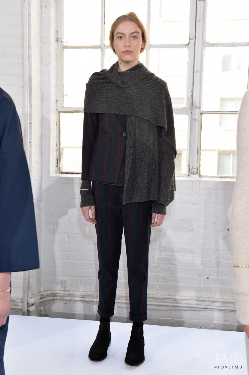 Lauren Taylor featured in  the Steven Alan fashion show for Autumn/Winter 2014
