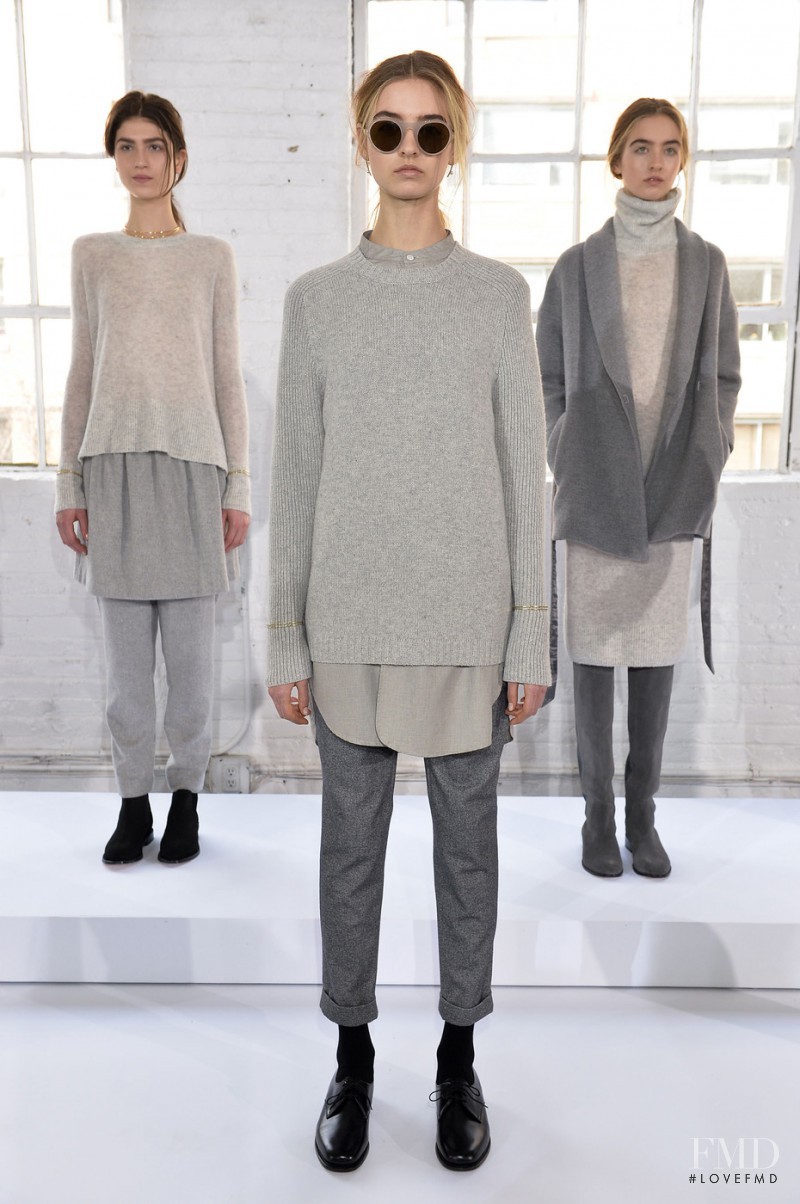 Baylee Soles featured in  the Steven Alan fashion show for Autumn/Winter 2014