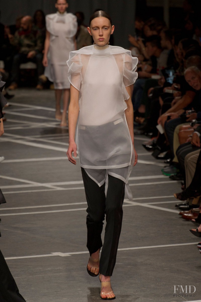 Kaila Hart featured in  the Givenchy fashion show for Spring/Summer 2013