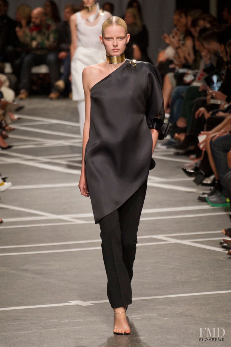 Elza Luijendijk Matiz featured in  the Givenchy fashion show for Spring/Summer 2013