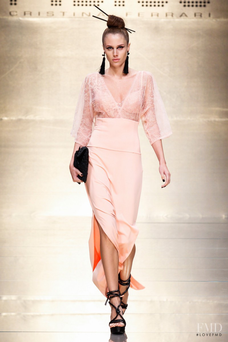 Kadriana Kodryanu featured in  the Fisico fashion show for Spring/Summer 2014