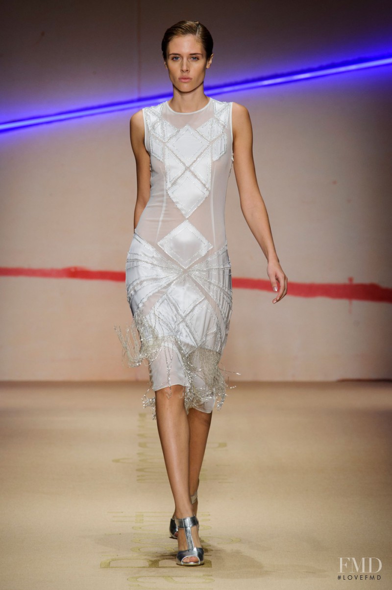 Kadriana Kodryanu featured in  the Laura Biagiotti fashion show for Spring/Summer 2015