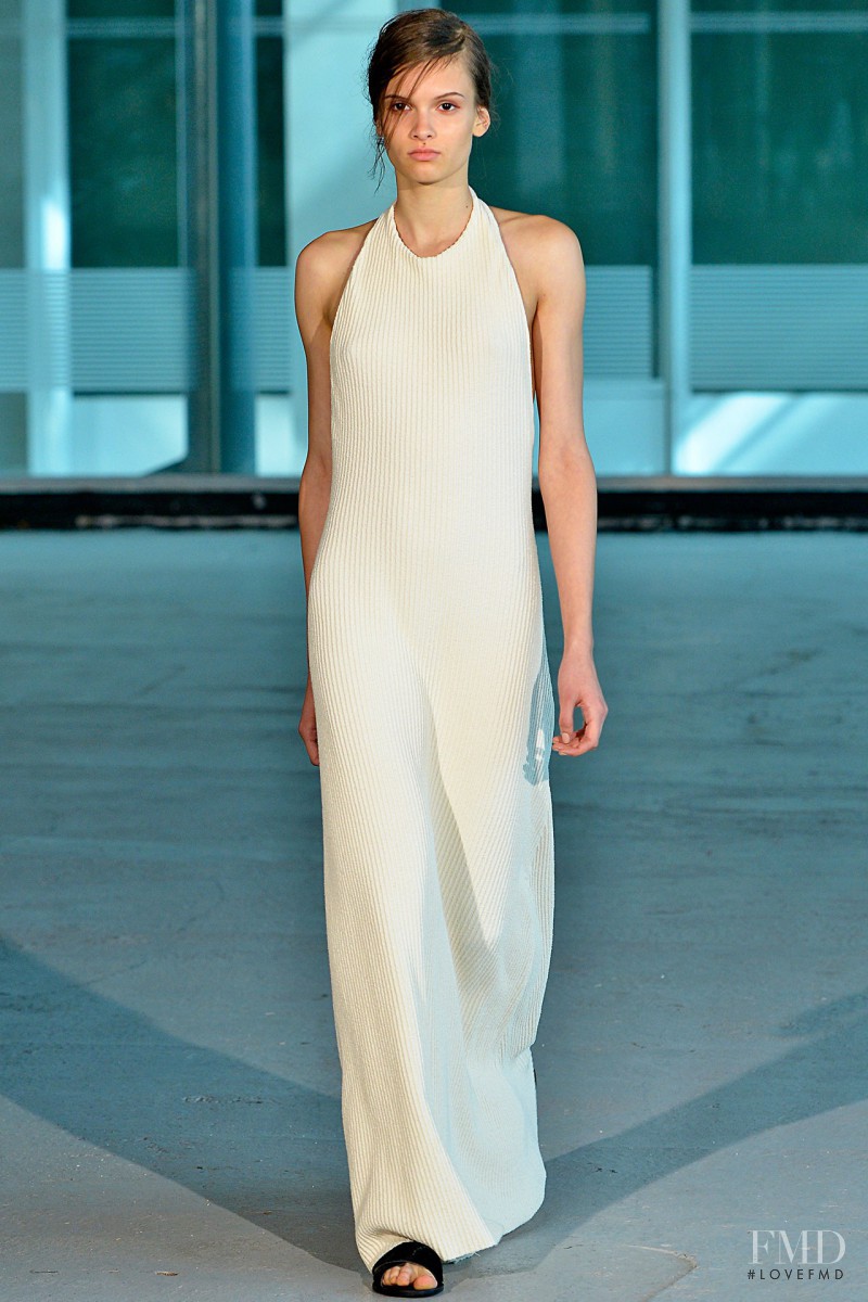 Zita Farkas featured in  the Trager Delaney fashion show for Spring/Summer 2015