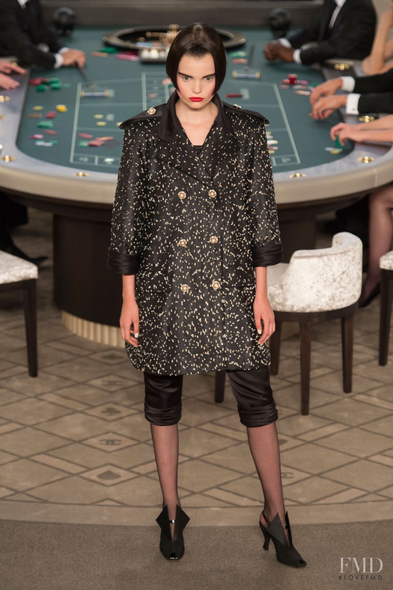 Michelle van Bijnen featured in  the Chanel Haute Couture fashion show for Autumn/Winter 2015