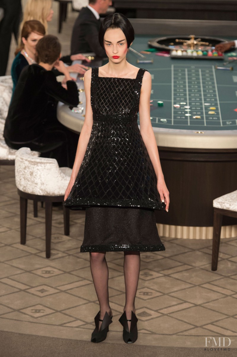 Ala Sekula featured in  the Chanel Haute Couture fashion show for Autumn/Winter 2015
