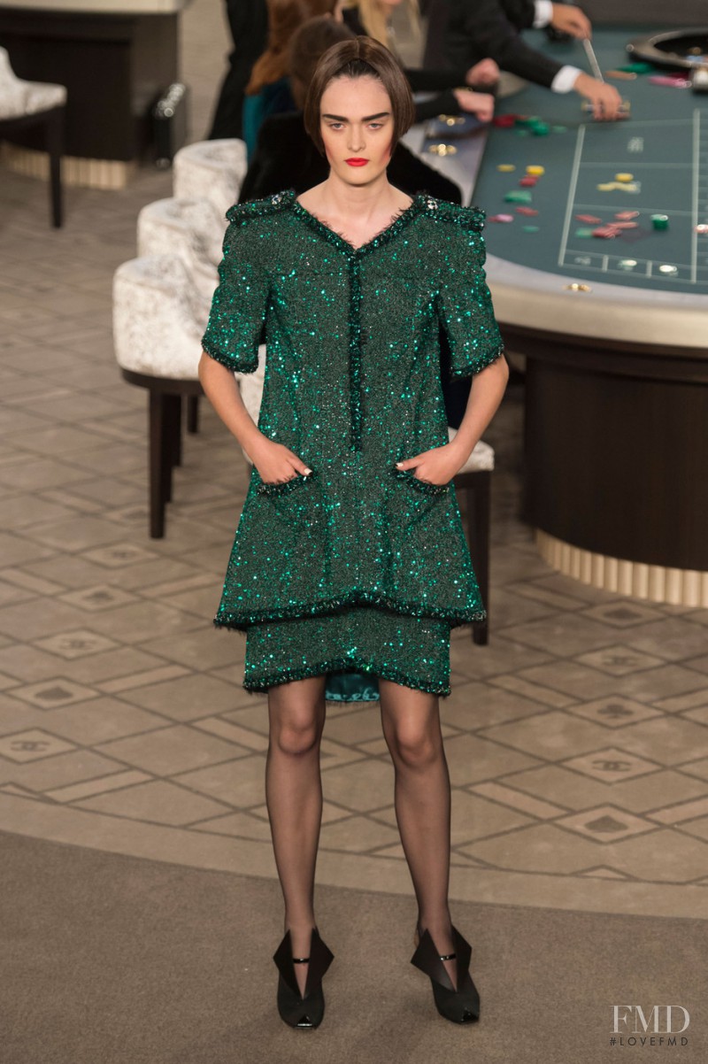 Sam Rollinson featured in  the Chanel Haute Couture fashion show for Autumn/Winter 2015