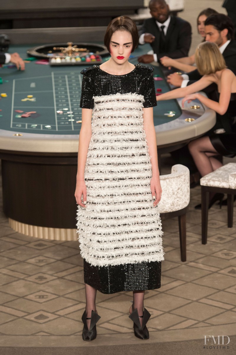 Madison Whittaker featured in  the Chanel Haute Couture fashion show for Autumn/Winter 2015