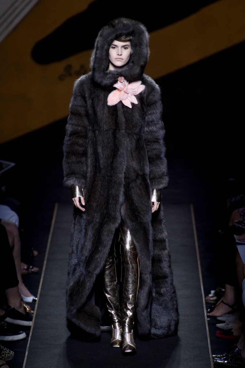 Vanessa Moody featured in  the Fendi Couture fashion show for Autumn/Winter 2015