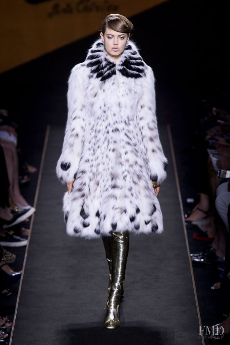 Lindsey Wixson featured in  the Fendi Couture fashion show for Autumn/Winter 2015