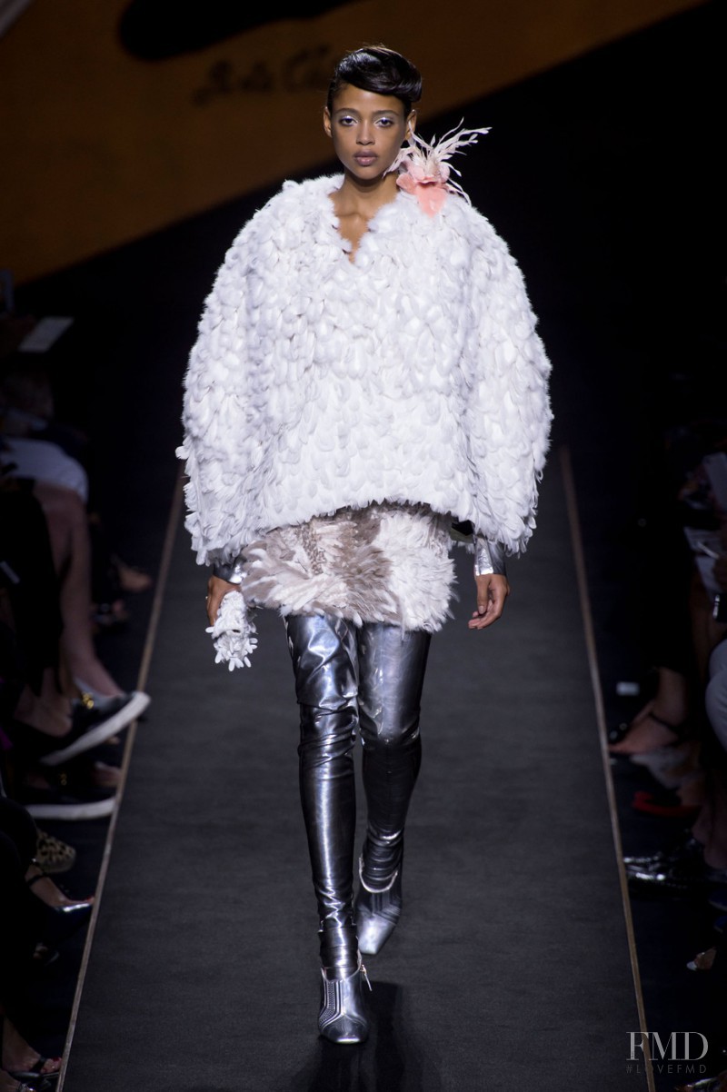 Aya Jones featured in  the Fendi Couture fashion show for Autumn/Winter 2015